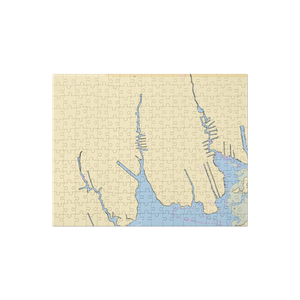 Dolphin Marina Inc. (Baldwin, NY) NOAA Chart Jigsaw Puzzle