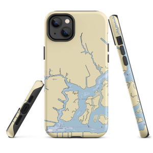 Hempstead Bay Sailing Club (Rockville Centre, NY) NOAA Chart  Tough iPhone Case