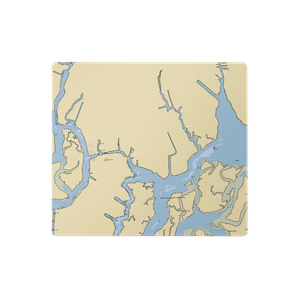 Hempstead Bay Sailing Club (Rockville Centre, NY) NOAA Chart  Gaming Mouse Pad