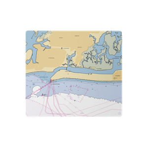 Eddie's Marine Svce Corp (Garden City, NY) NOAA Chart  Gaming Mouse Pad