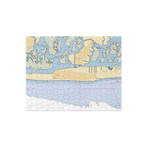 Apache Yacht Club (Island Park, NY) NOAA Chart Jigsaw Puzzle