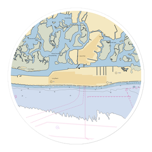 Apache Yacht Club (Island Park, NY) NOAA Chart Sticker