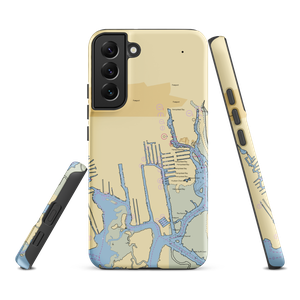 Staten Island Yacht Sales, Head of the Nautical Mile (Freeport, NY) NOAA Chart Samsung Phone Case