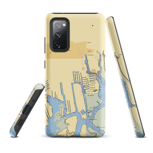 Staten Island Yacht Sales, Head of the Nautical Mile (Freeport, NY) NOAA Chart Samsung Phone Case