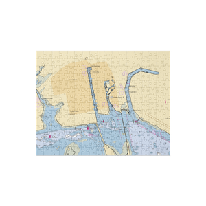 L'il Cricket Marina (Howard Beach, NY) NOAA Chart Jigsaw Puzzle