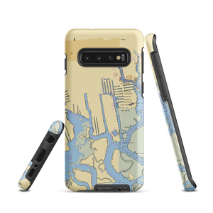 Outboard Service of Al Grovers (Freeport, NY) NOAA Chart Samsung Phone Case