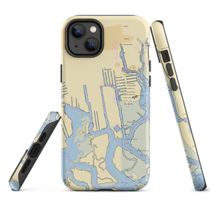 Outboard Service of Al Grovers (Freeport, NY) NOAA Chart  Tough iPhone Case