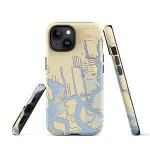 Mako Marina (Freeport, NY) NOAA Chart  Tough iPhone Case