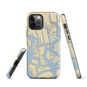 Hunter Pointe Marina (Freeport, NY) NOAA Chart  Tough iPhone Case