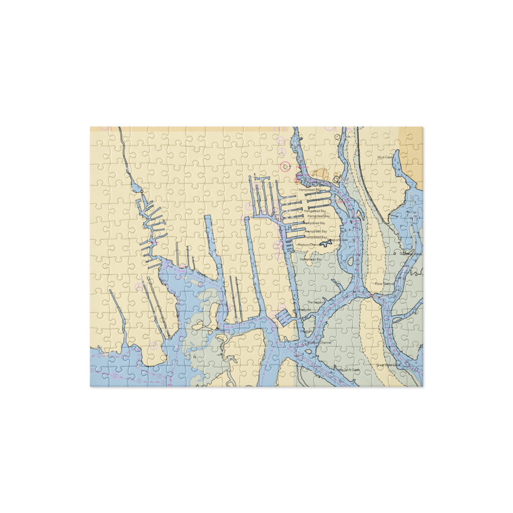 Champion Marina Inc (Freeport, NY) NOAA Chart Jigsaw Puzzle 