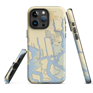 Travelers Yacht Haven (Freeport, NY) NOAA Chart  Tough iPhone Case