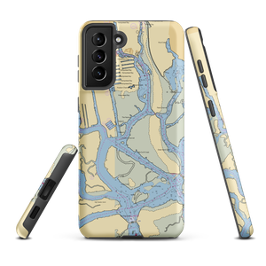 Freeport Guy Lombardo Marina (Freeport, NY) NOAA Chart Samsung Phone Case