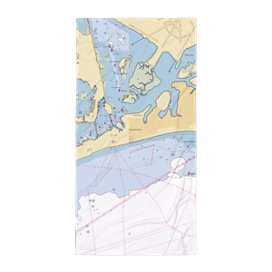 Marina 59 (Arverne, NY) NOAA Chart Towel