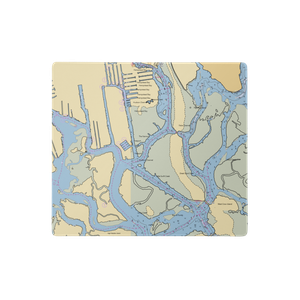 Hudson Point Marina (Freeport, NY) NOAA Chart  Gaming Mouse Pad