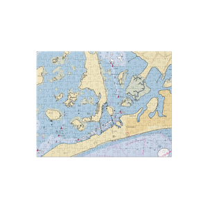 Bay Breeze Marina (Far Rockaway, NY) NOAA Chart Jigsaw Puzzle