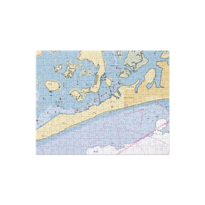 Ebb-Tide Marina (Far Rockaway, NY) NOAA Chart Jigsaw Puzzle