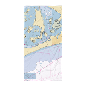 Ebb-Tide Marina (Far Rockaway, NY) NOAA Chart Towel