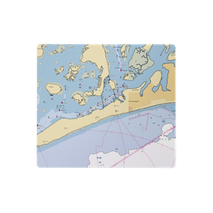 Ebb-Tide Marina (Far Rockaway, NY) NOAA Chart  Gaming Mouse Pad