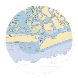 Scotty's Marina (Point Lookout, NY) NOAA Chart Sticker