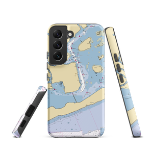 Moonbeam Gateway Marina (Breezy Point, NY) NOAA Chart Samsung Phone Case