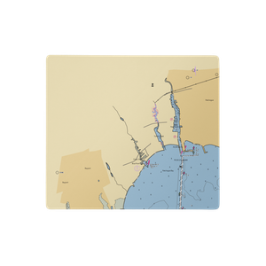 Corey North Marina (Blue Point, NY) NOAA Chart  Gaming Mouse Pad