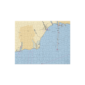 Sayville Yacht Club (Blue Point, NY) NOAA Chart Jigsaw Puzzle