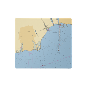 Sayville Yacht Club (Blue Point, NY) NOAA Chart  Gaming Mouse Pad