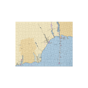 Corey South Marina (Blue Point, NY) NOAA Chart Jigsaw Puzzle