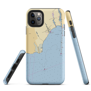 Bay Point Marina (Blue Point, NY) NOAA Chart  Tough iPhone Case