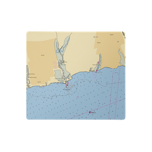 Bayport Marine (Bayport, NY) NOAA Chart  Gaming Mouse Pad