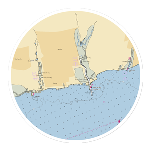 Westin's Marine Center (Sayville, NY) NOAA Chart Sticker