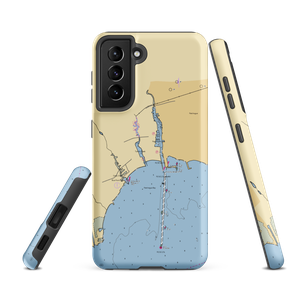 Leeward Cove Marina South (Blue Point, NY) NOAA Chart Samsung Phone Case