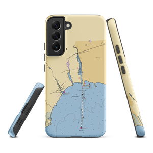 Island View Marina (Blue Point, NY) NOAA Chart Samsung Phone Case