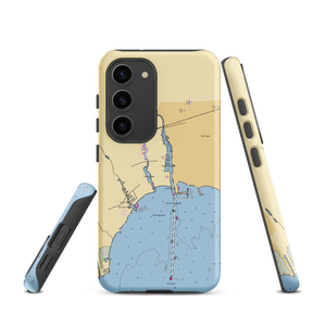 Frank M. Weeks Yacht Yard (Blue Point, NY) NOAA Chart Samsung Phone Case