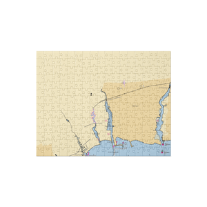 South Bay Boat Repair (Blue Point, NY) NOAA Chart Jigsaw Puzzle