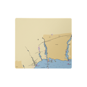 South Bay Boat Repair (Blue Point, NY) NOAA Chart  Gaming Mouse Pad