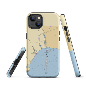 South Shore Boat Yard (Blue Point, NY) NOAA Chart  Tough iPhone Case