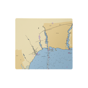 South Shore Boat Yard (Blue Point, NY) NOAA Chart  Gaming Mouse Pad