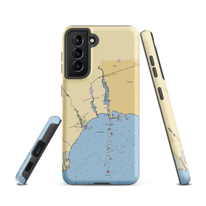 Sandspit Marina (Blue Point, NY) NOAA Chart Samsung Phone Case