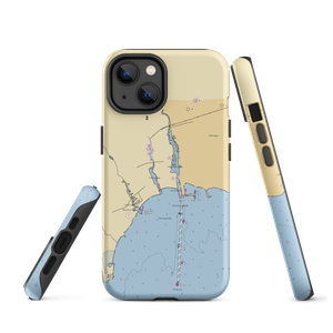 Sandspit Marina (Blue Point, NY) NOAA Chart  Tough iPhone Case