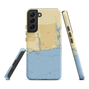 Greenes Creek Marina (West Sayville, NY) NOAA Chart Samsung Phone Case