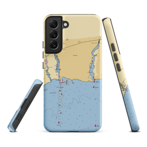 Patchogue's Mascot Dock (Blue Point, NY) NOAA Chart Samsung Phone Case