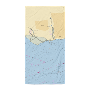 West Sayville Boat Basin (West Sayville, NY) NOAA Chart Towel