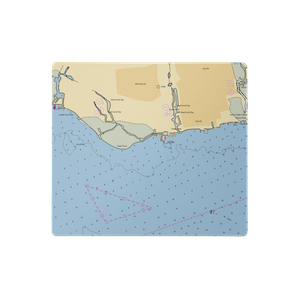 West Sayville Boat Basin (West Sayville, NY) NOAA Chart  Gaming Mouse Pad