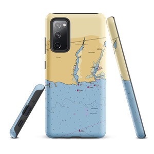 White Water Marine Service (Blue Point, NY) NOAA Chart Samsung Phone Case