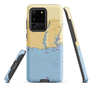 White Water Marine Service (Blue Point, NY) NOAA Chart Samsung Phone Case