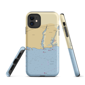 White Water Marine Service (Blue Point, NY) NOAA Chart  Tough iPhone Case