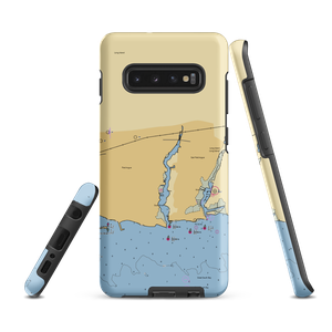 The Elm Street Marina (Blue Point, NY) NOAA Chart Samsung Phone Case