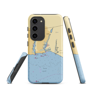 Domino Yacht Club (Blue Point, NY) NOAA Chart Samsung Phone Case