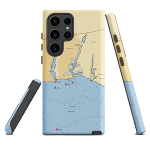 Domino Yacht Club (Blue Point, NY) NOAA Chart Samsung Phone Case